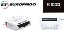 Рефрижератор (холодильная установка, ХОУ) Eurofrigo B1000